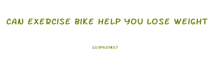 can exercise bike help you lose weight