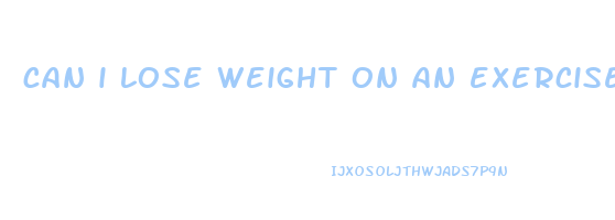 can i lose weight on an exercise bike