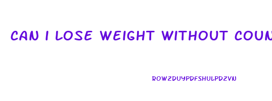 can i lose weight without counting macros
