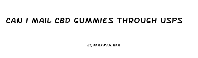 can i mail cbd gummies through usps