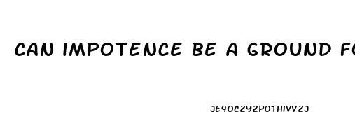 can impotence be a ground for divorce in india