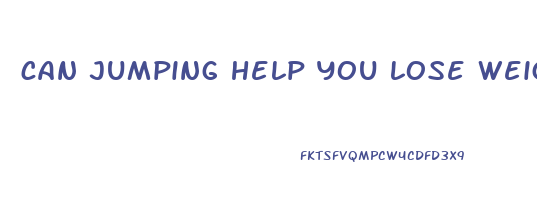 can jumping help you lose weight