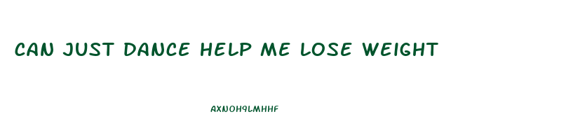 can just dance help me lose weight