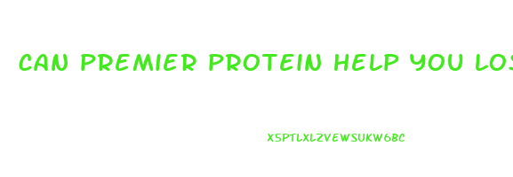 can premier protein help you lose weight