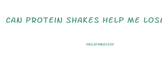 can protein shakes help me lose weight