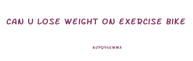 can u lose weight on exercise bike