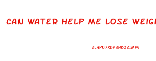 can water help me lose weight fast