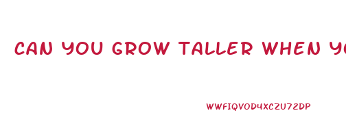 can you grow taller when you lose weight