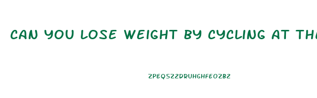 can you lose weight by cycling at the gym
