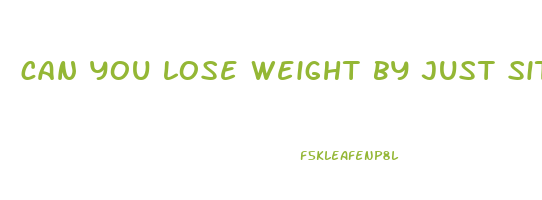 can you lose weight by just sitting in a sauna