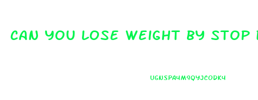 can you lose weight by stop drinking diet soda