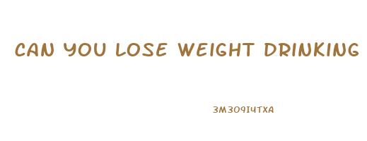 can you lose weight drinking only protein shakes