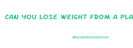 can you lose weight from a plant based diet