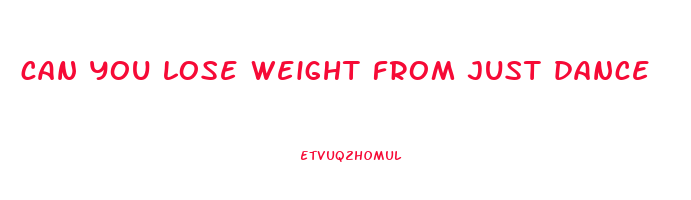 can you lose weight from just dance