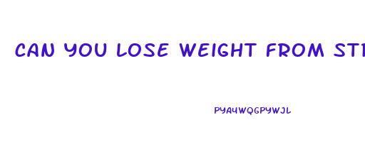 can you lose weight from stretching