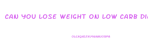 can you lose weight on low carb diet without ketosis