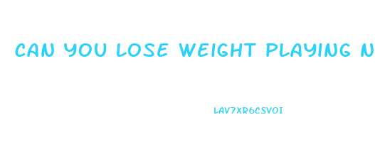 can you lose weight playing nintendo switch sports