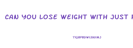 can you lose weight with just portion control
