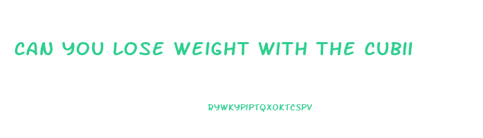 can you lose weight with the cubii