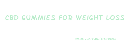 cbd gummies for weight loss amazon