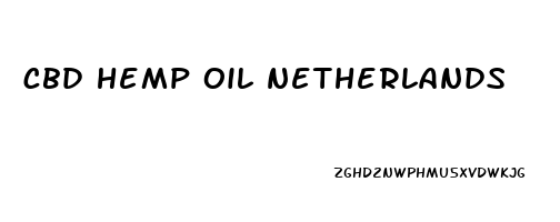 cbd hemp oil netherlands