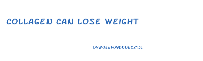 collagen can lose weight