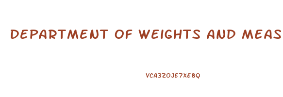 department of weights and measures los angeles county