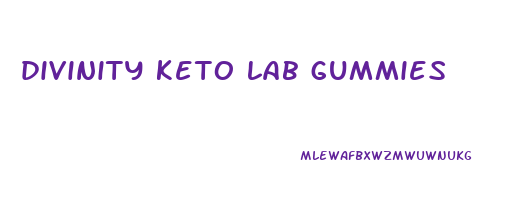 divinity keto lab gummies