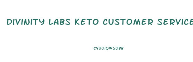divinity labs keto customer service phone number
