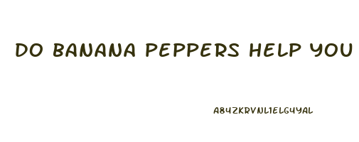 do banana peppers help you lose weight