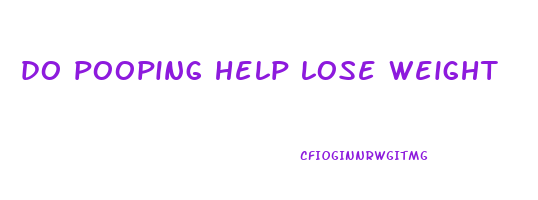 do pooping help lose weight