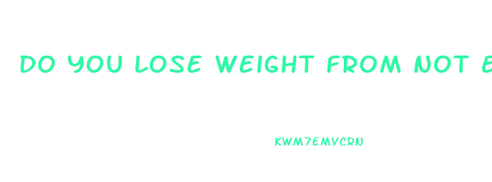 do you lose weight from not eating meat