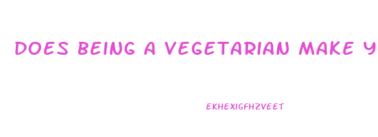 does being a vegetarian make you lose weight