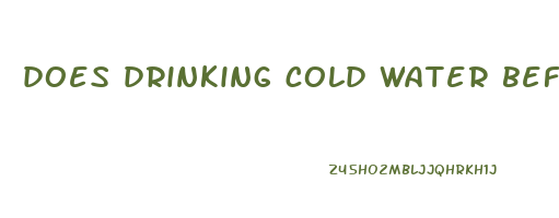 does drinking cold water before bed help you lose weight