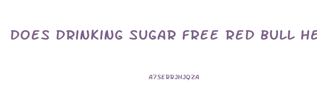 does drinking sugar free red bull help you lose weight