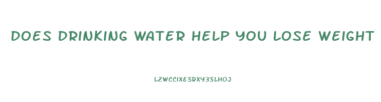 does drinking water help you lose weight in your face