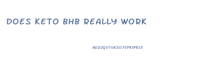 does keto bhb really work