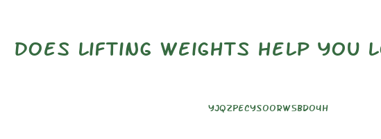 does lifting weights help you lose weight faster than cardio