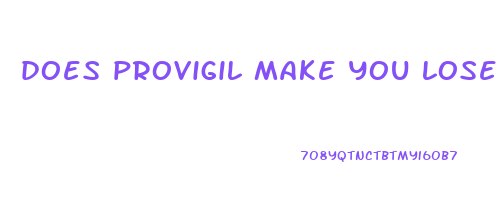 does provigil make you lose weight