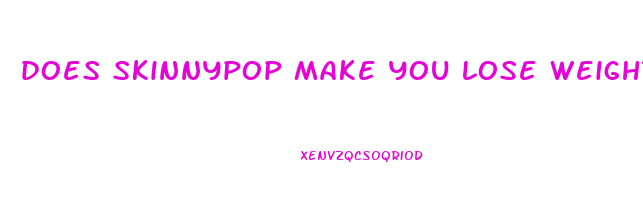does skinnypop make you lose weight