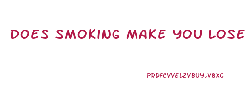 does smoking make you lose weight reddit