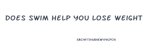 does swim help you lose weight