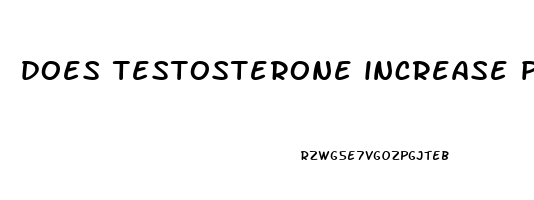 does testosterone increase penis growth