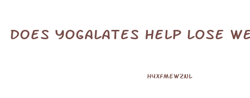 does yogalates help lose weight