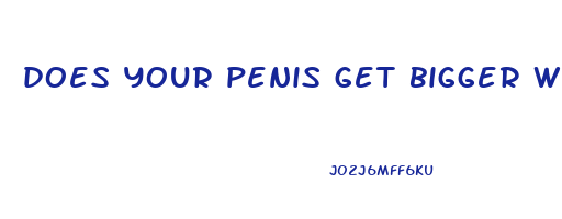 does your penis get bigger when you lose weight