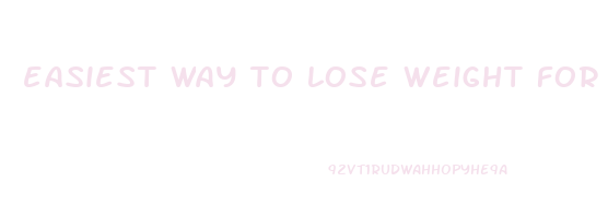 easiest way to lose weight for teens