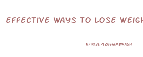 effective ways to lose weight with pcos