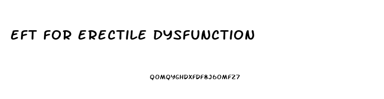 eft for erectile dysfunction