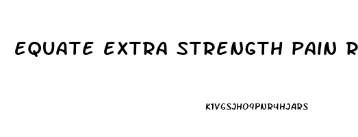 equate extra strength pain reliever pm