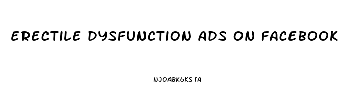 erectile dysfunction ads on facebook